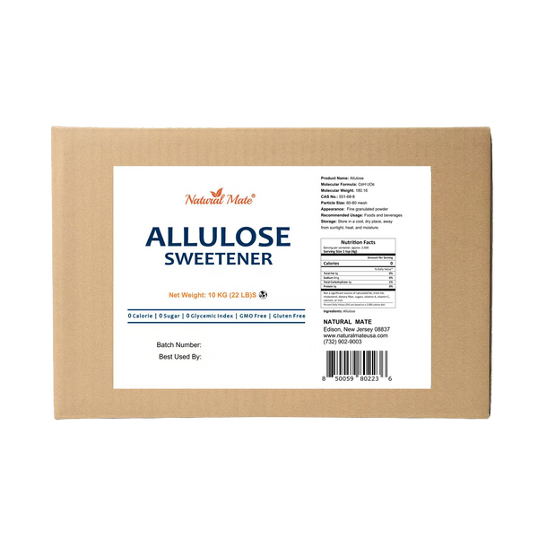 Allulose - All Purpose Sweetener | 10 KG/22 LB/Carton (FINE POWDER)