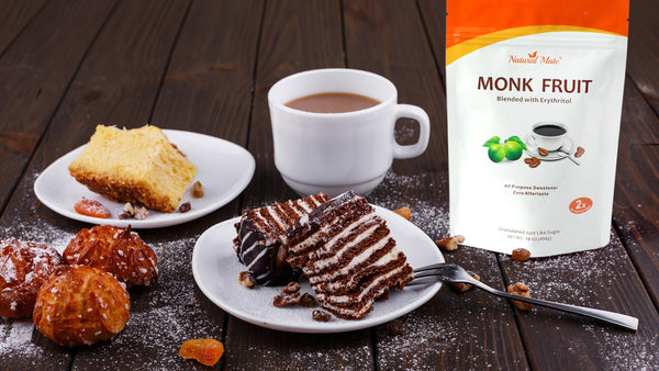 Monk Fruit Classic - All Purpose Erythritol Blend Sweetener | 1 LB OR 16 OZ/Bag (GRANULAR)