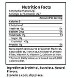 Sucralose All Purpose Erythritol Blend Sweetener | 1 LB or 16 OZ/Bag (GRANULAR)