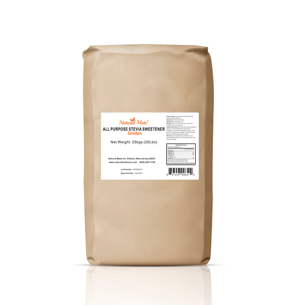 Monk Fruit Golden - All Purpose Erythritol Blend Sweetener | 25 KG/55 LB/Bag (GRANULAR)
