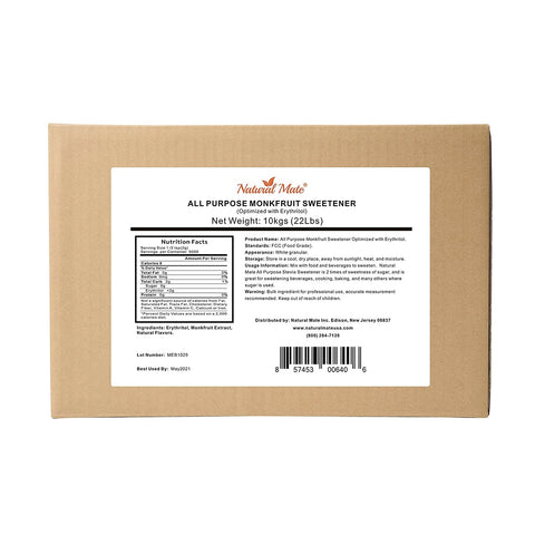 Sucralose - All Purpose Erythritol Blend Sweetener | 25 KG or 55 LB/Bag (GRANULAR)