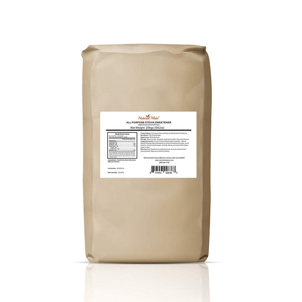 Stevia - All Purpose Erythritol Blend Sweetener | 25 KG/55 LB/Bag (GRANULAR)