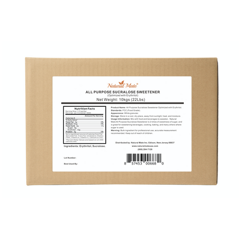 Sucralose - All Purpose Erythritol Blend Sweetener | 5 KG or 11 LB/Carton (GRANULAR)