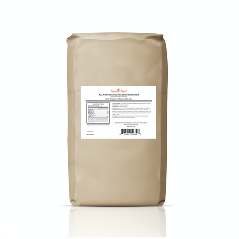 Sucralose - All Purpose Sweetener | 25Kgs/55Lbs