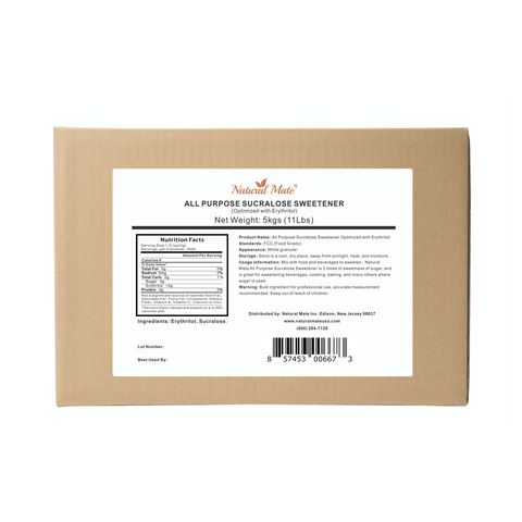 Sucralose - All Purpose Erythritol Blend Sweetener | 25 KG or 55 LB/Bag (GRANULAR)
