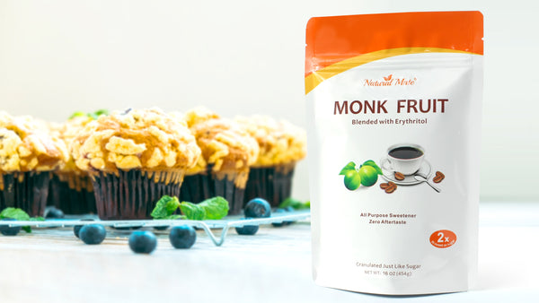 Monk Fruit-Erythritol 2:1 Sweet Crystals by One-Touch Drinks